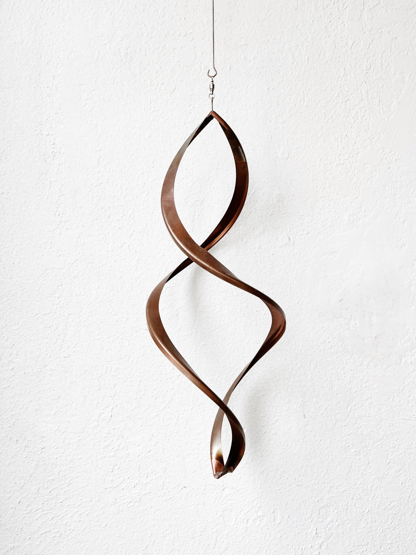 Vintage Copper Infinity Sculpture