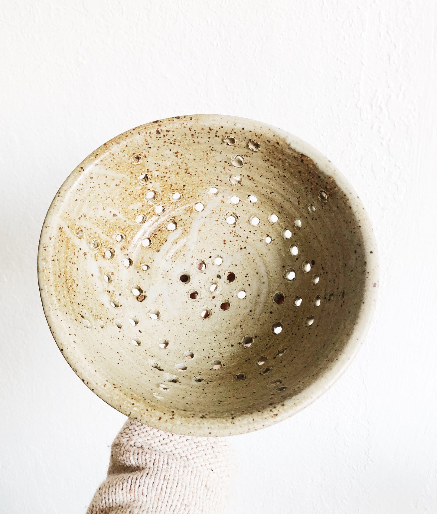 Vintage Ceramic Colander