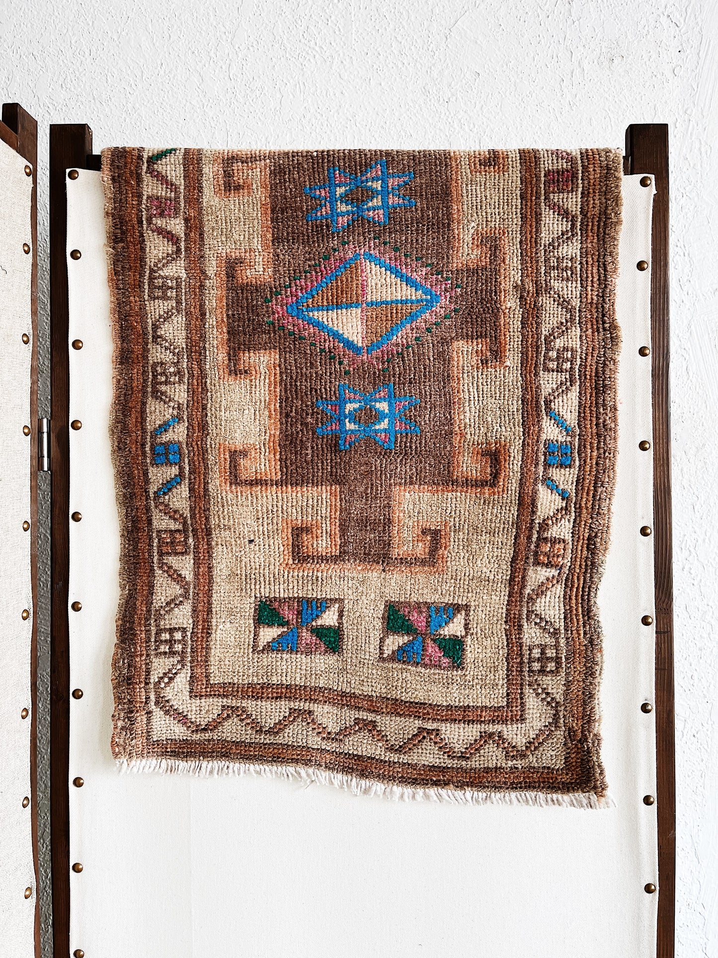 Vintage Turkish Mini Rug