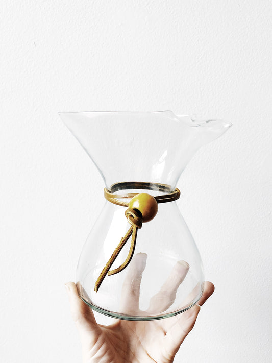 Vintage Blown Chemex Style Coffee Decanter