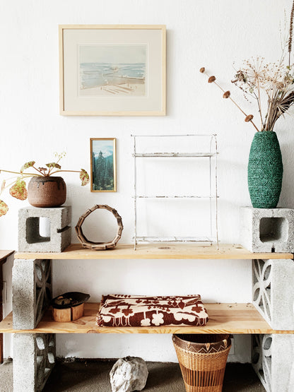 Vintage Framed Landscape Print