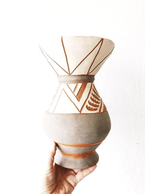 Handmade Graphic Vase