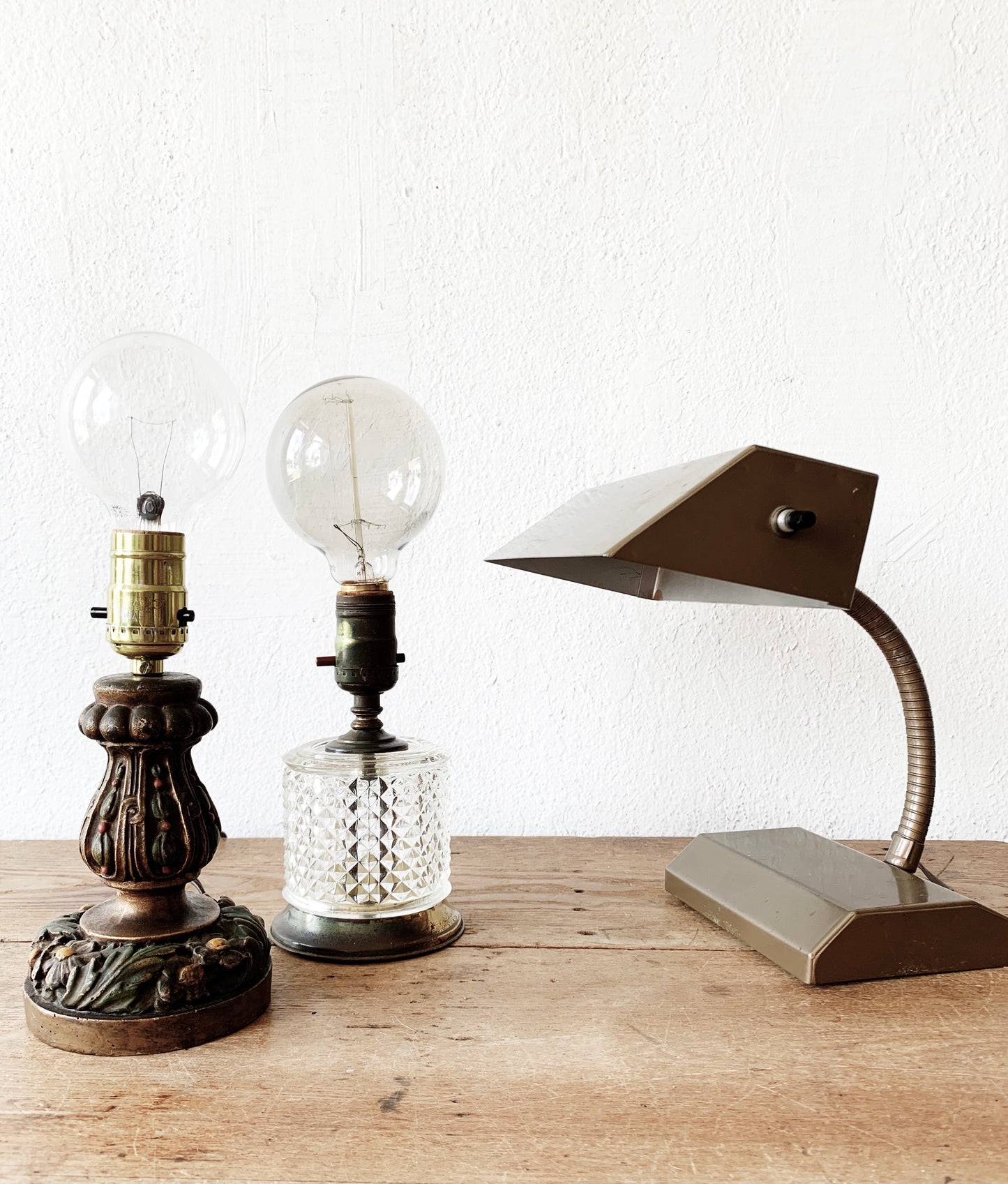 Industrial Mid Century Metal Task / Desk Light