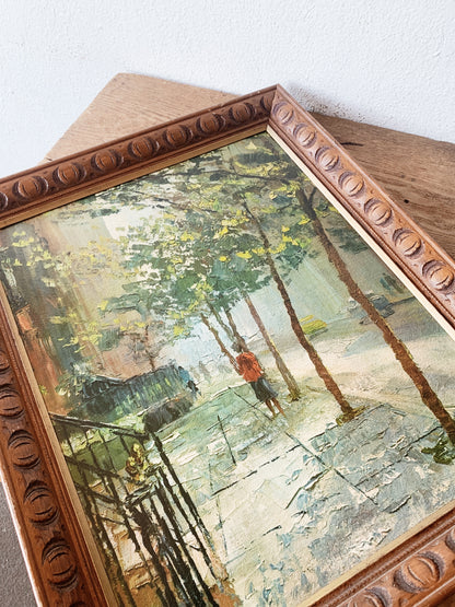 1970’s Pressed Litho