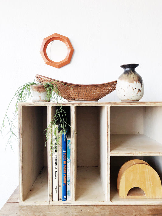 Vintage Handmade Ply Shelf
