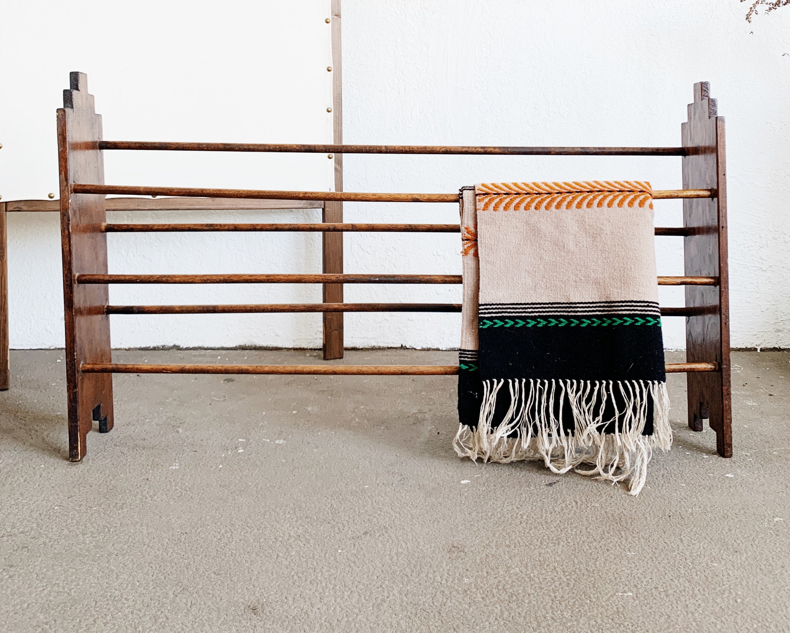 Primitive Wood Drying Rack - Thumbnail 3