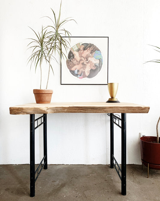 Tall Handmade Live Edge Desk or Table