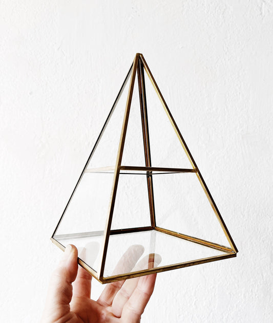 Pyramid Display Case