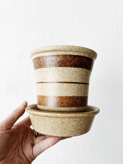 Vintage Pottery Craft Plant Pot