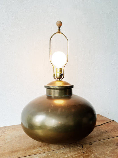 Vintage Brass Lamp