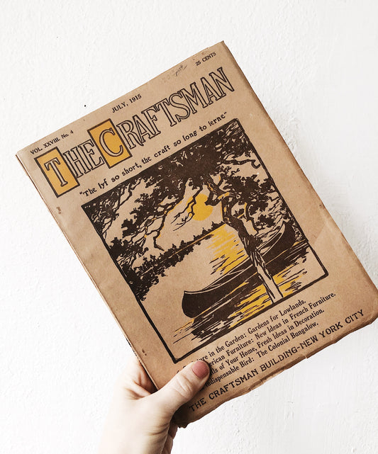 Antique Stickley Craftsman Periodical