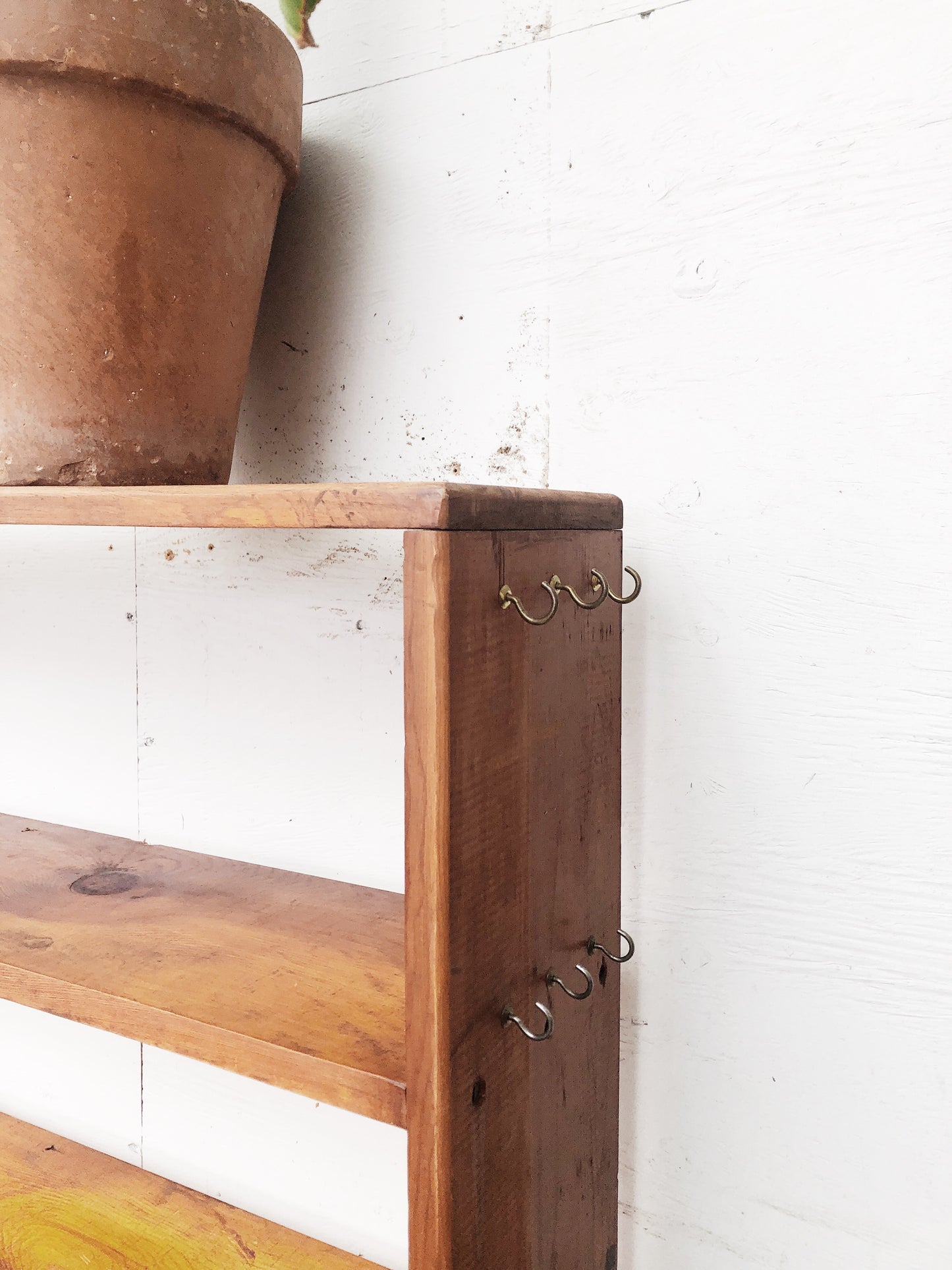 Vintage Handmade Pantry Shelf