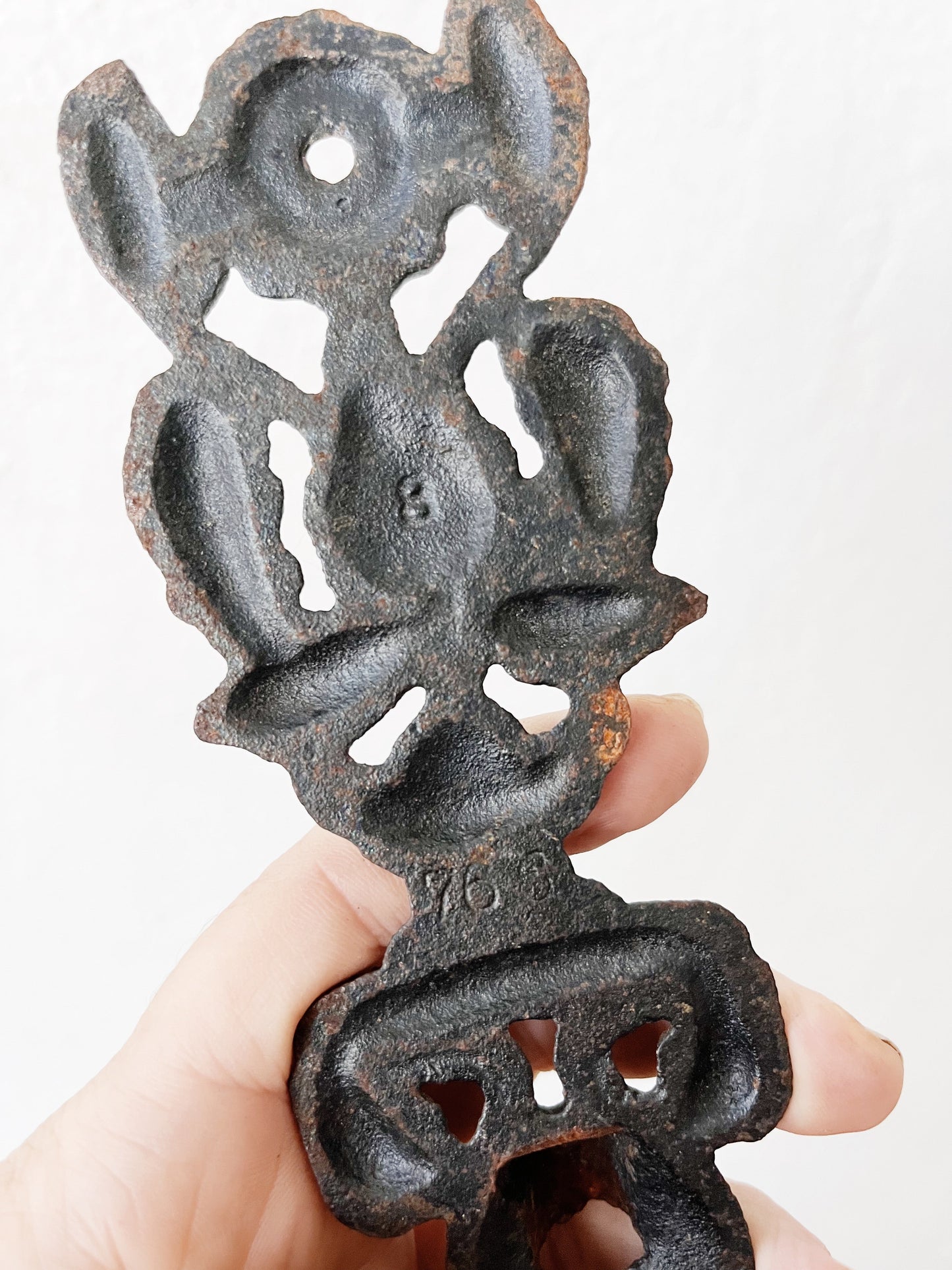 Wall Hung Vintage Cast Iron Bottle Opener