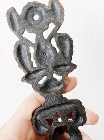 Wall Hung Vintage Cast Iron Bottle Opener