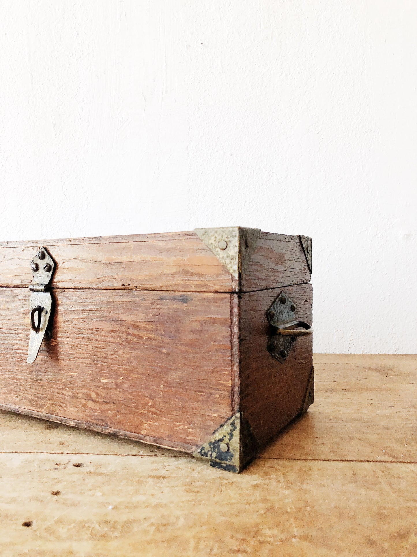Vintage Wooden Chest