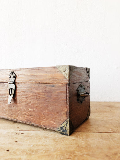 Vintage Wooden Chest