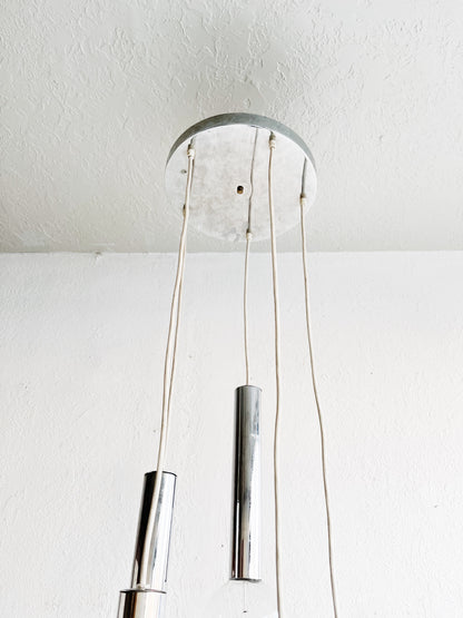 MCM Chrome Cascade Lamp