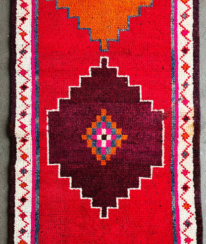 Vintage Kurdish Herit Wide Runner