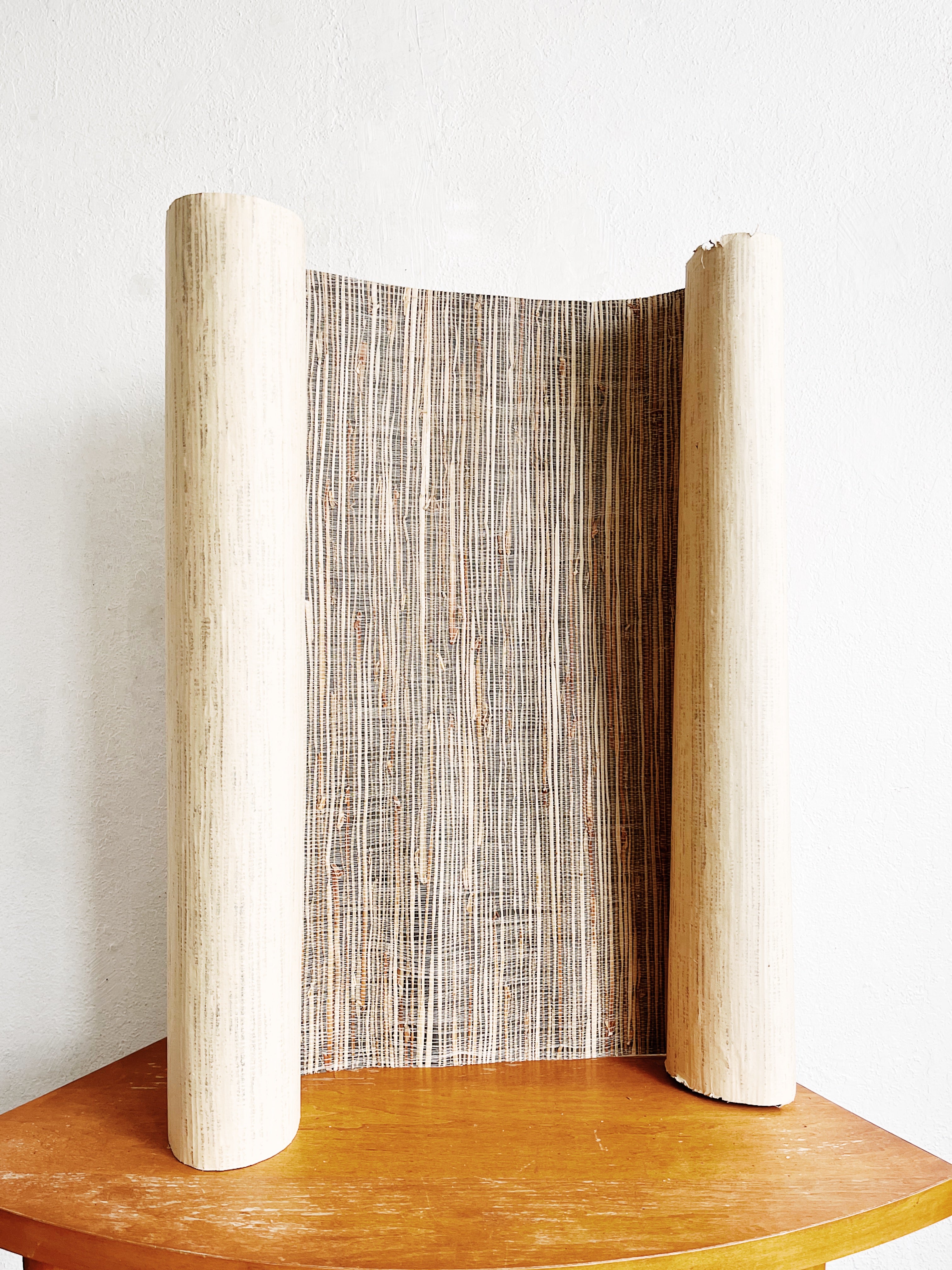 Vintage Deadstock Grasscloth Wallpaper