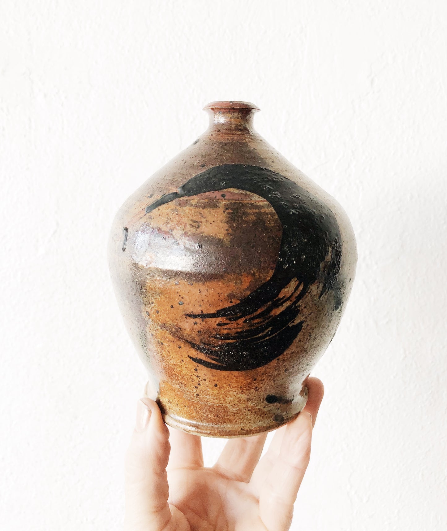 Vintage Ceramic Weed Pot