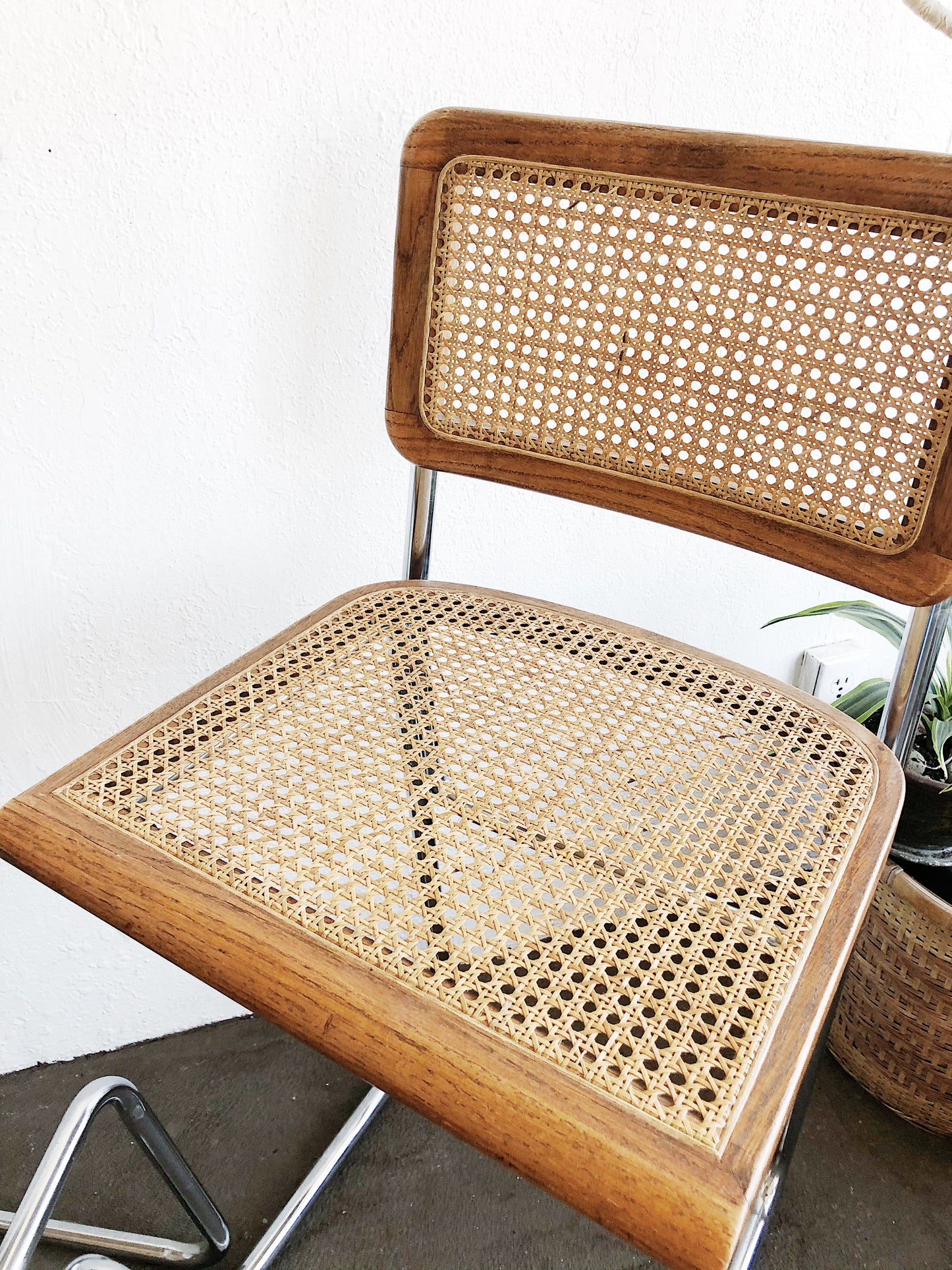 Vintage Cantilevered Bar Stool