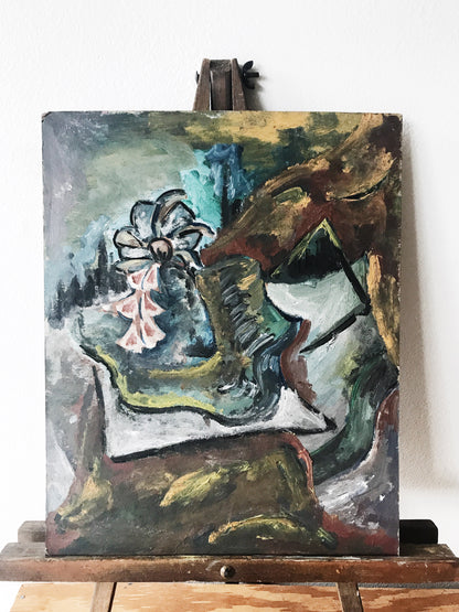 Vintage Still Life Painting