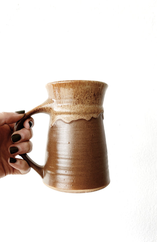 Large Vintage Pacific Stoneware Mug