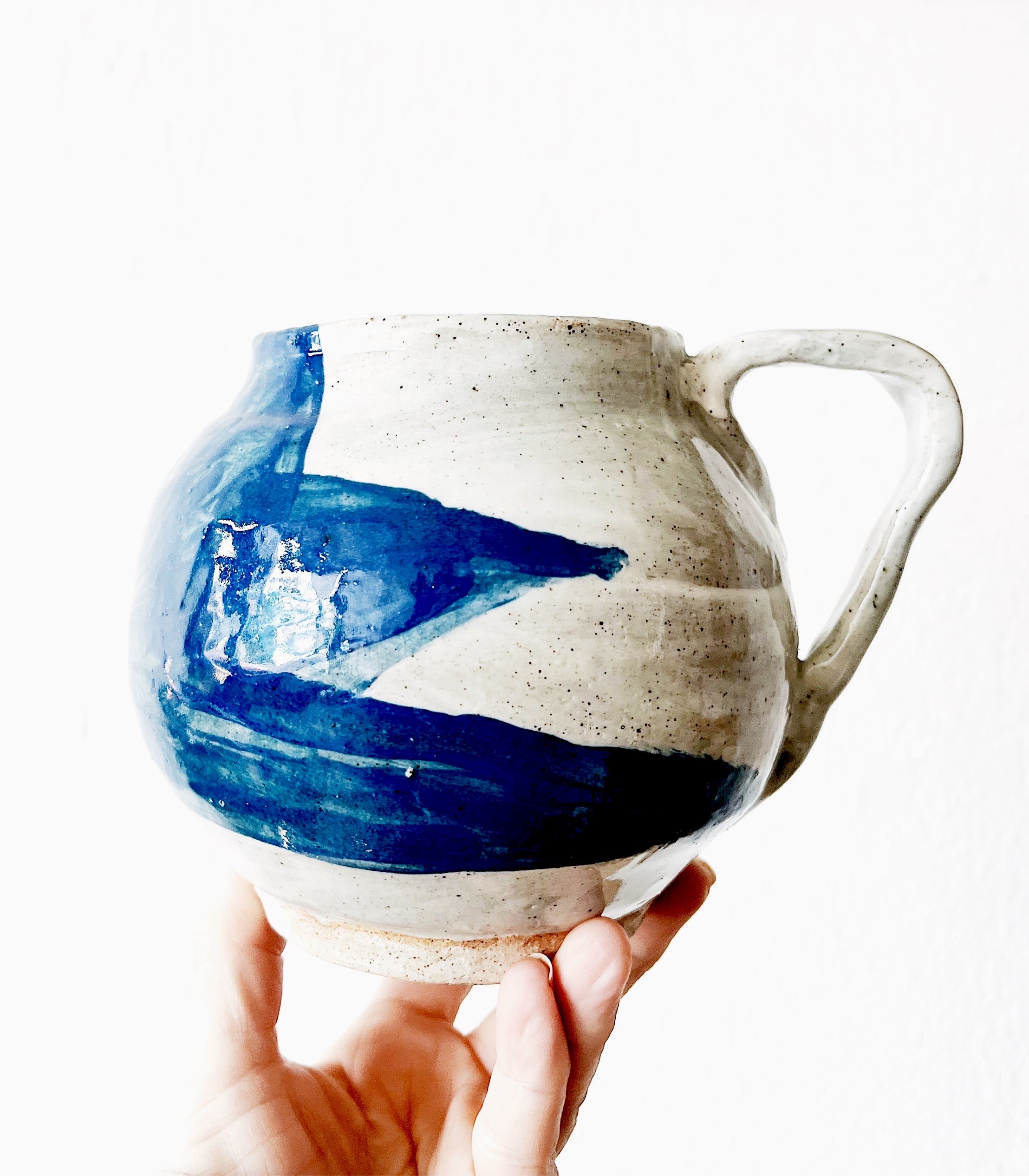 Handmade Ceramic Pitcher - Thumbnail 4