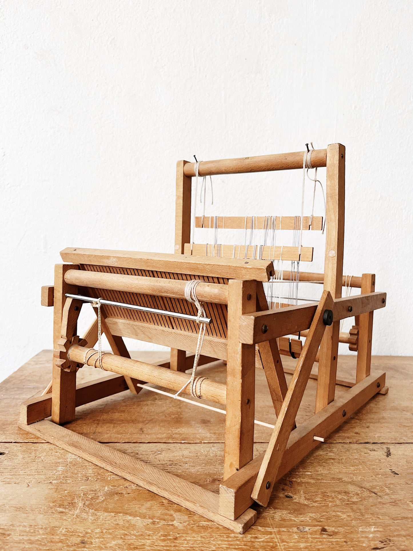 Vintage Tabletop Weaving Loom