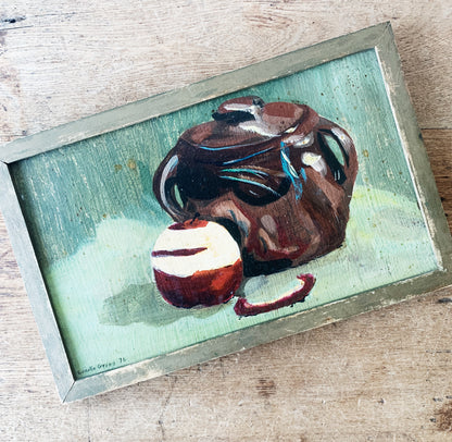 Vintage Framed Still Life Painting