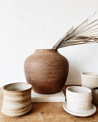 Large Handmade  Ceramic Vessel