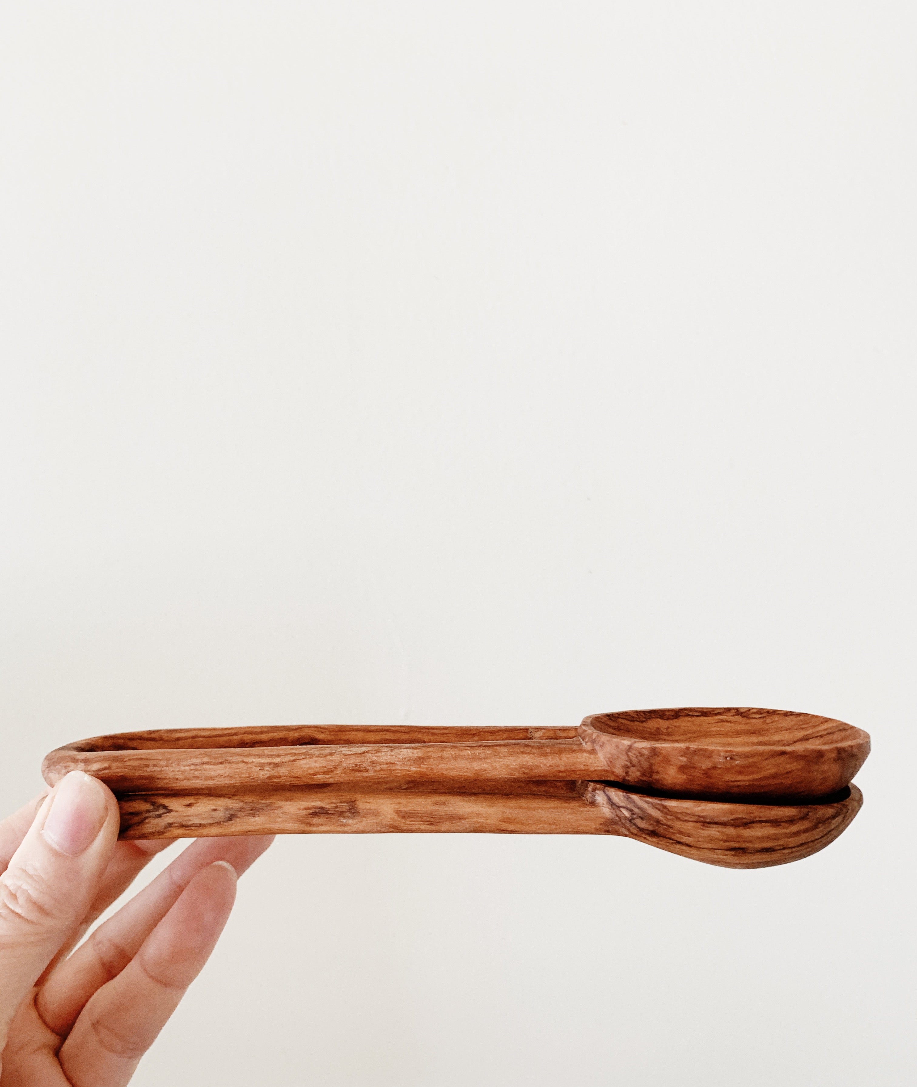 Hand Carved Wood Scoop