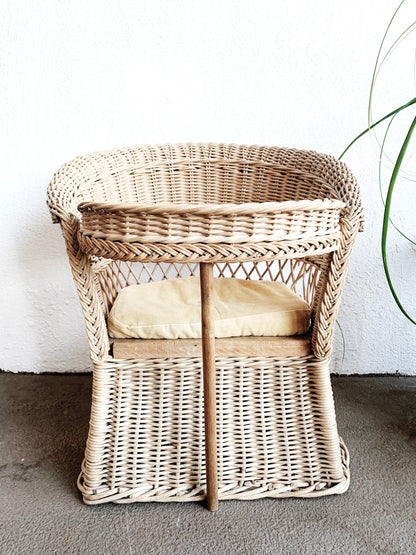 Vintage Child’s Chair with Cushion