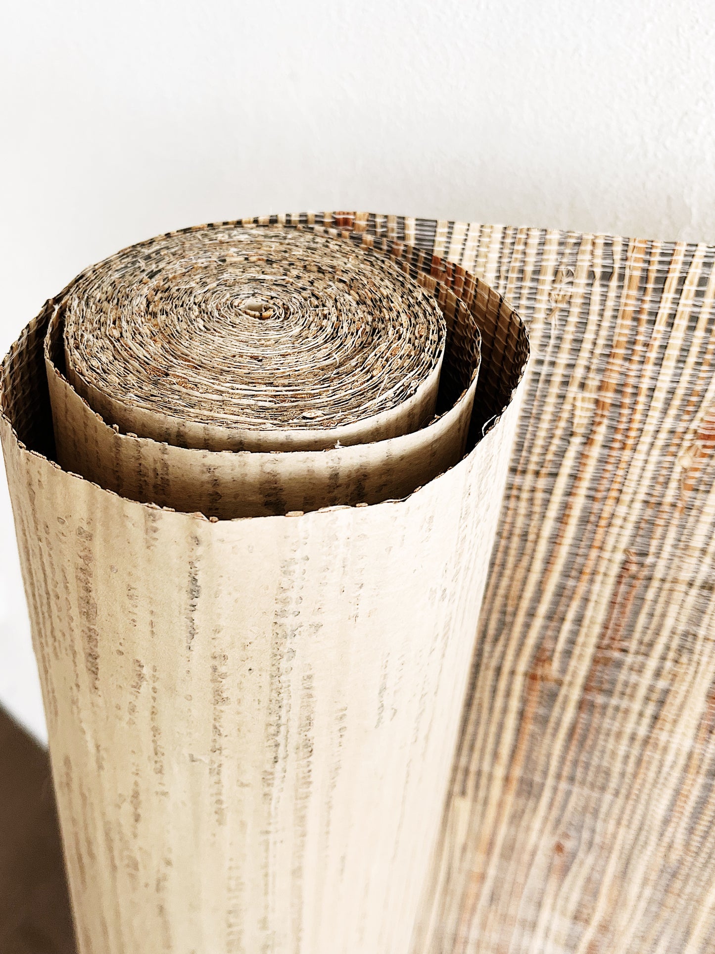 Vintage Deadstock Grasscloth Wallpaper