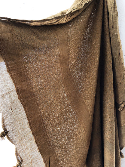 Large Handwoven Indian Scarf