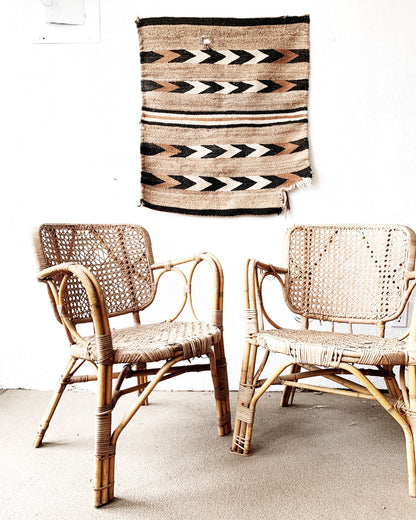 Vintage Southwest Thick Woven Textile