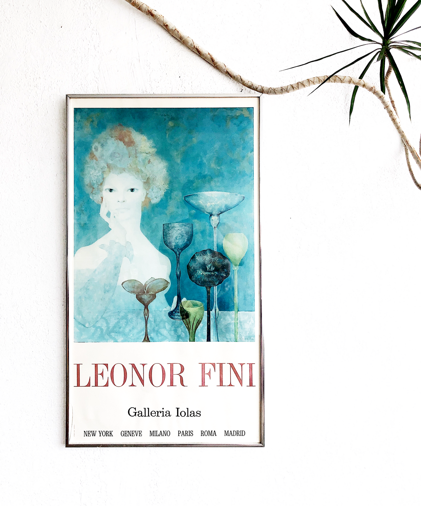 Vintage Lenor Fini Art Gallery Poster