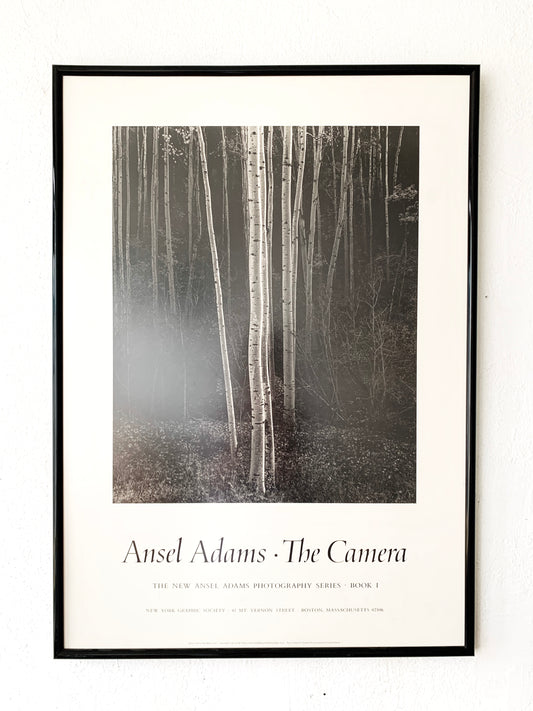 Large Vintage 1981 Ansel Adams Book Poster