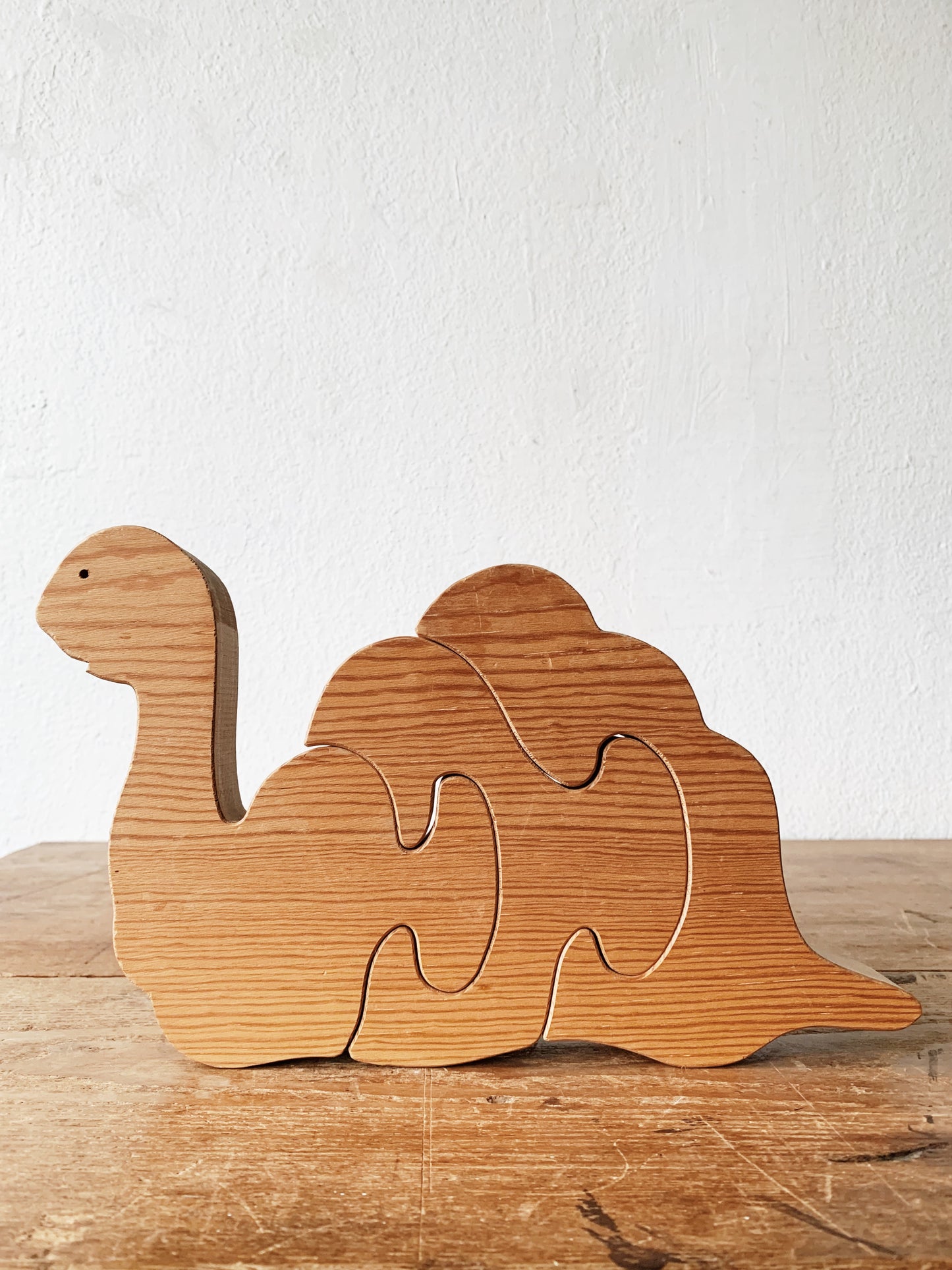 Handmade Wooden Snail Puzzle