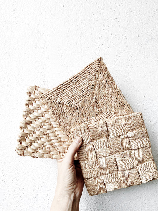 Handwoven Natural Fiber Trivets