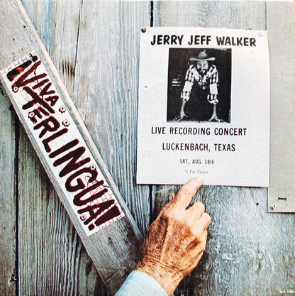 Vintage Jerry Jeff Walker Album