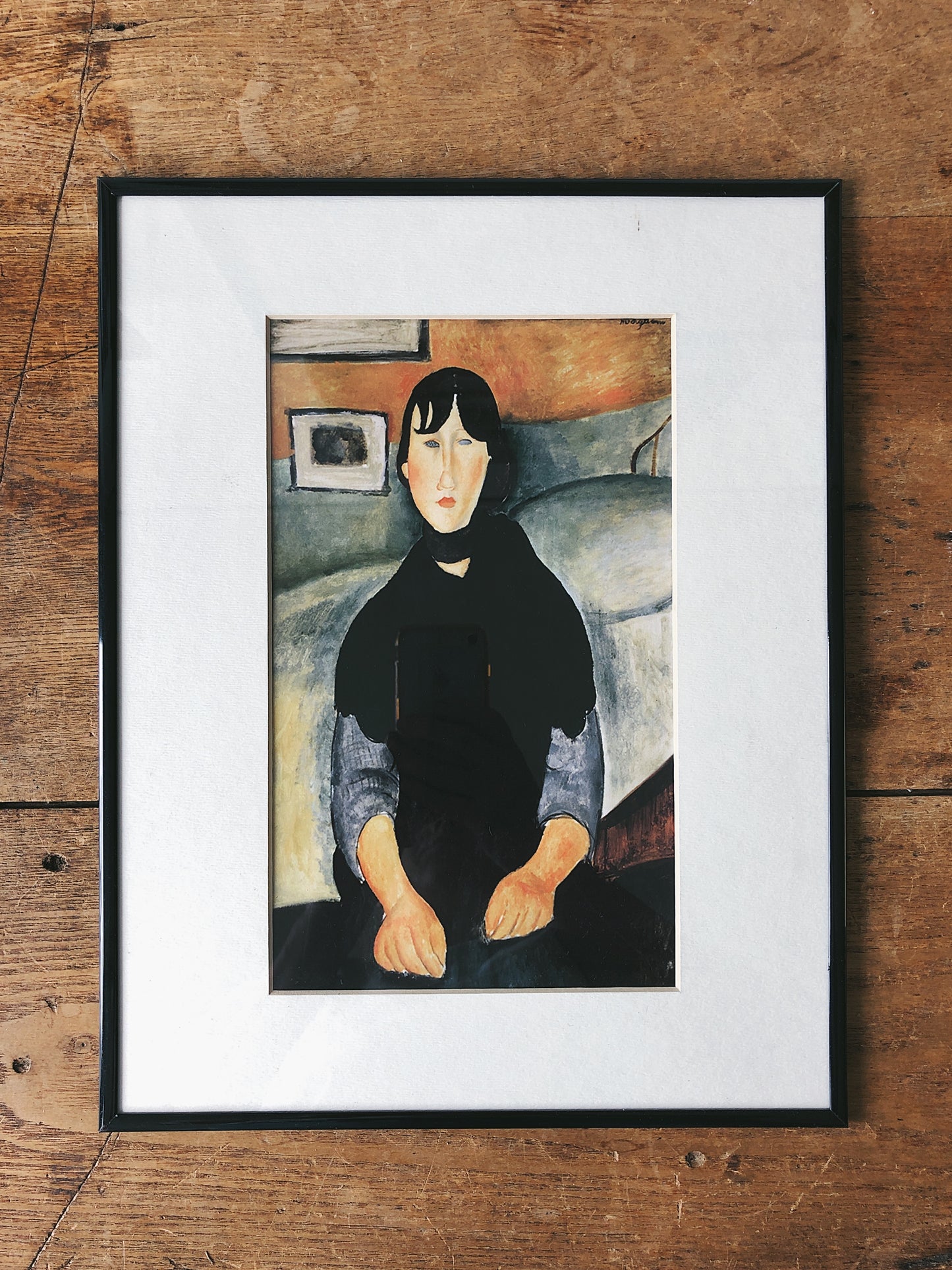 Vintage Modigliani Print