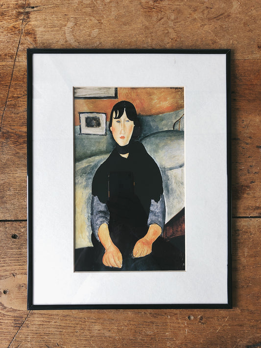 Vintage Modigliani Print