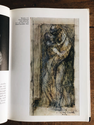 Vintage 1970s Rodin Art Book