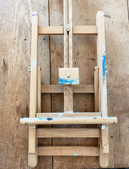 Vintage Adjustable Wood Easel