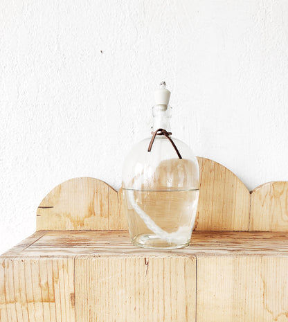 Antique Bottle Oil Lamp