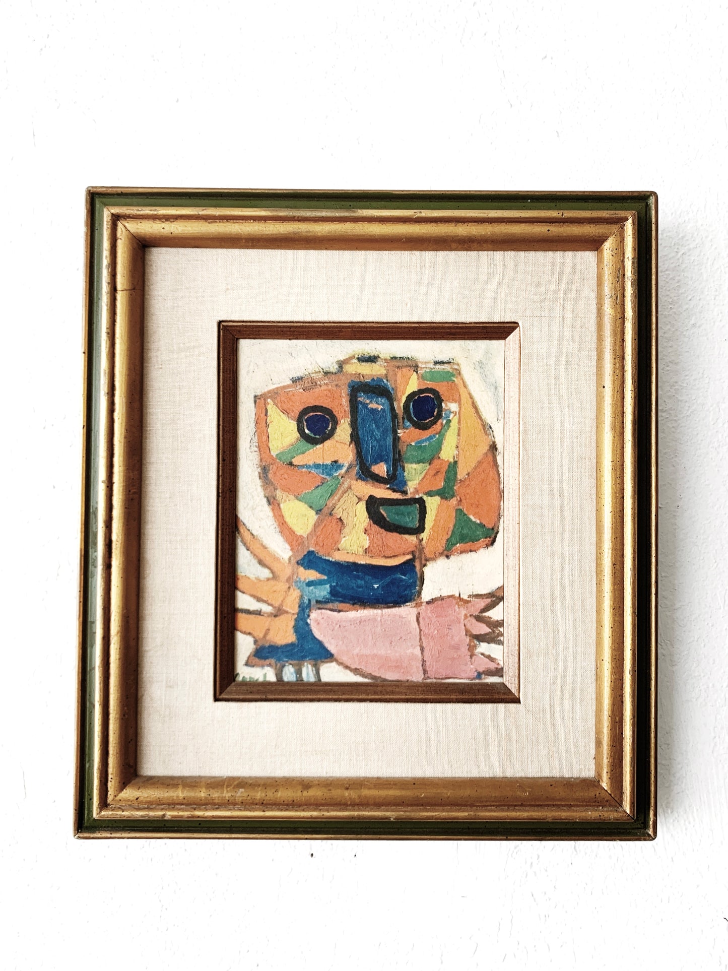 Mid Century Framed Lithograph