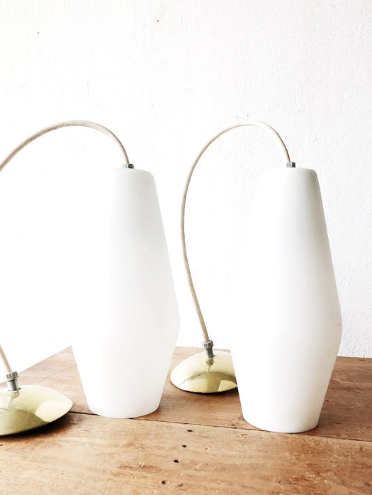 MCM Cased Glass Pendant Lamp