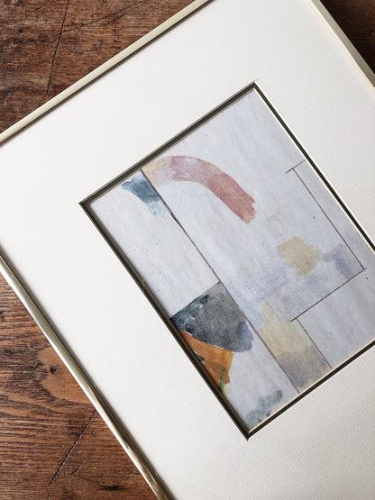 Framed Abstract Art by Aidan Koch