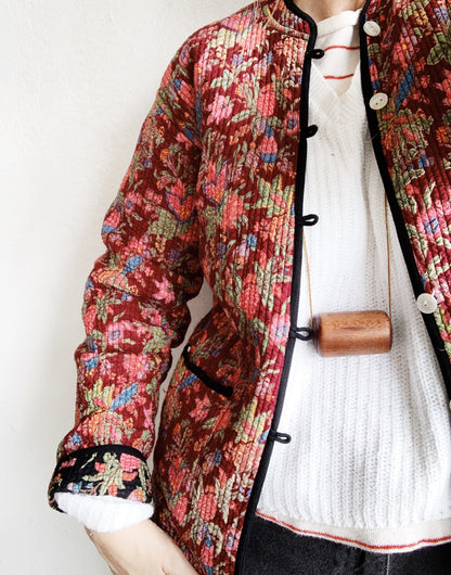 Vintage Reversible Lightweight Quilted Jacket